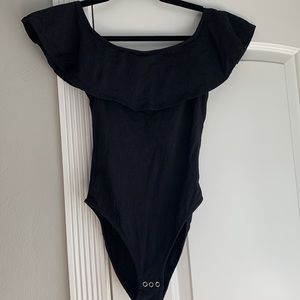 TOPSHOP BLACK BODYSUIT